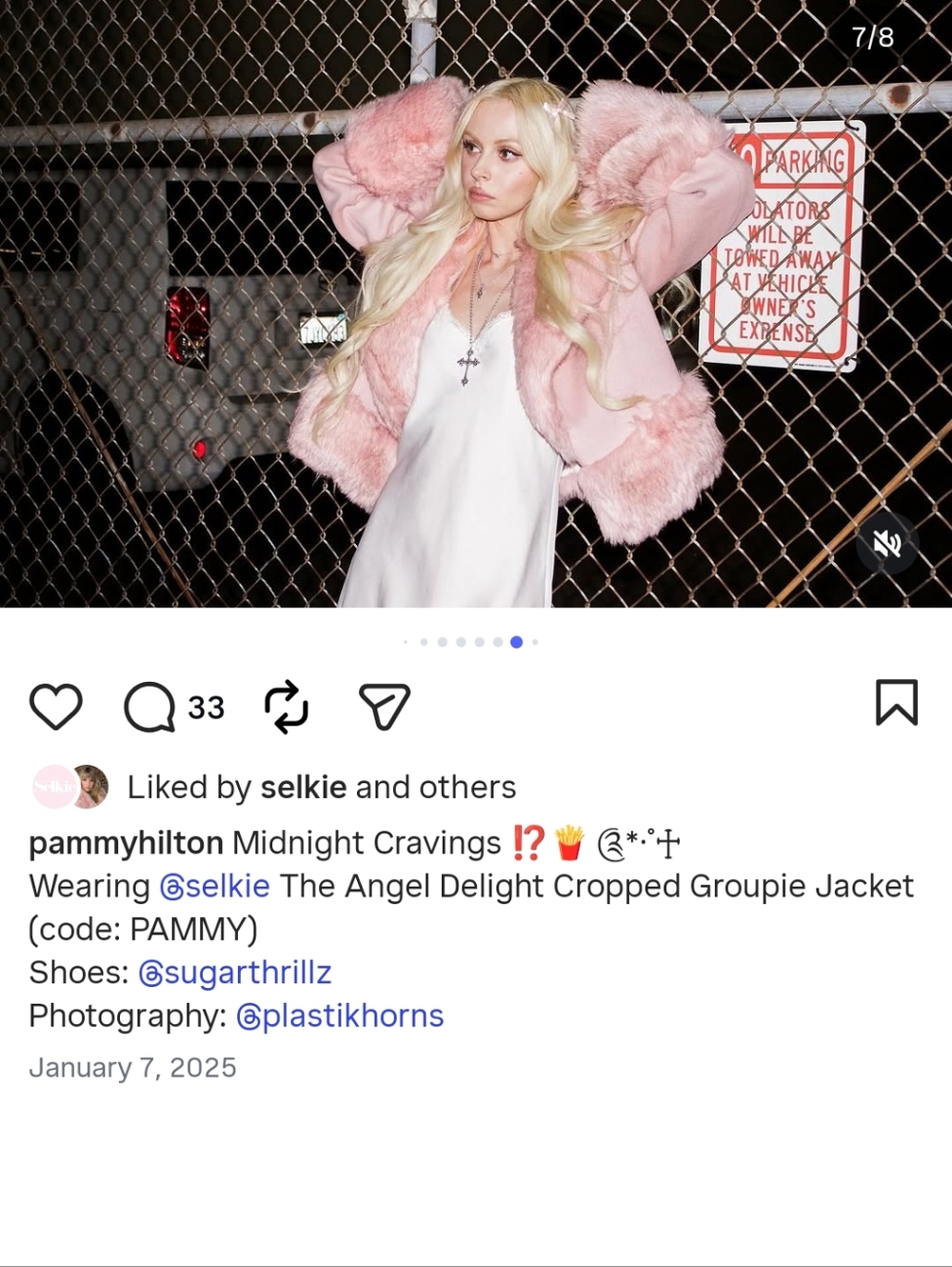NEW! * Selkie - Angel Delight Cropped Groupie Jacket - M - Picture 2 of 11